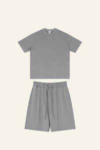 Men's Cotton Streetwear Set:T-Shirt & Short