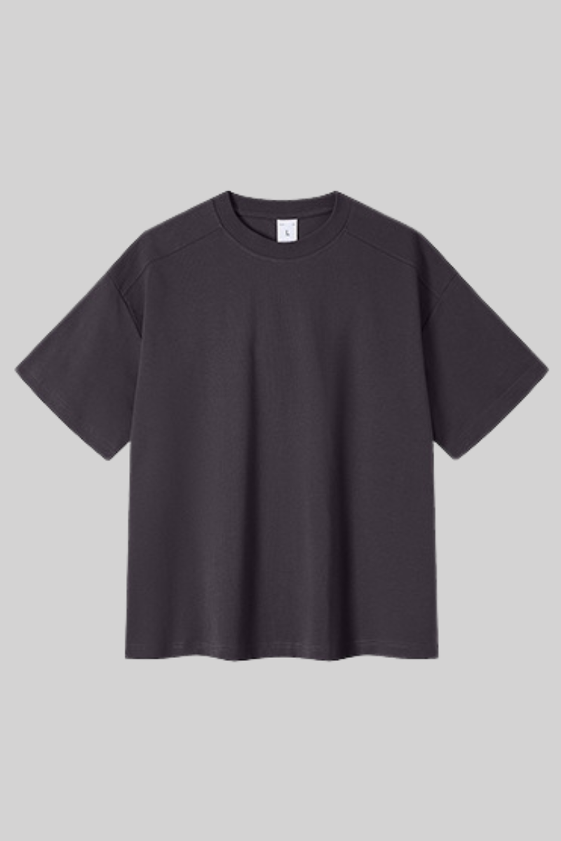 Women's Summer 220g Ribbed Set-in Quick Dry Oversized Tee