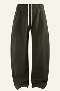 Unisex Fleece-lined Versatile Curved-blade Pants