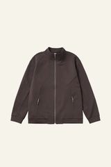 Men's Streetwear Stand Collar Full-Zipper Jacket