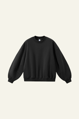 Men's Crewneck Curved Sleeve Pullover