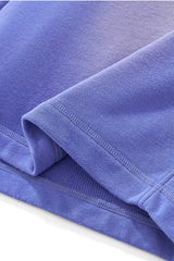 Men's 350G Cotton Shorts - Spray Wash Vintage Drawstring
