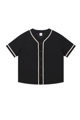 Men's Summer 270g Old Money Button Front Loose Tee