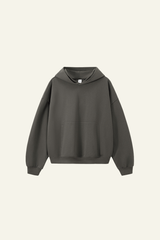 Men's Streetwear Short Loose-fitting Drop Shoulders Hoodie