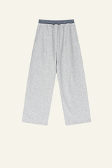 Women's Double-Waistband Straight Leg pants.