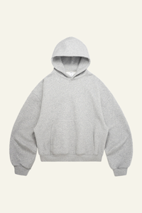 Men's Streetwear Short Curved-Hem  Hoodie