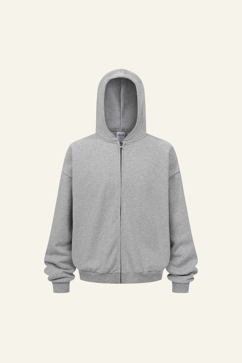 Men's Streetwear Full Zipper Hooded Jacket