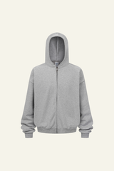 Men's Streetwear Full Zipper Hooded Jacket