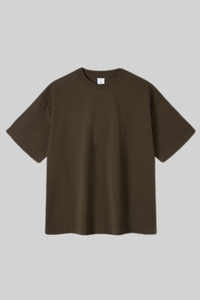 Women's Summer 220g Ribbed Set-in Quick Dry Oversized Tee