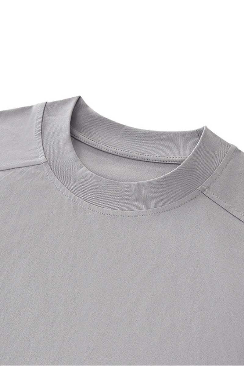 Women's 180g Polyester Cropped Oversized Cooling Tee