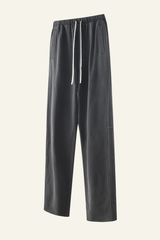 Men's Heavyweight Washed Cotton Athletic Wear Pants
