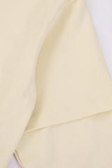 Women's Spring Summer 305g Cotton Mock Layer Long Sleeve