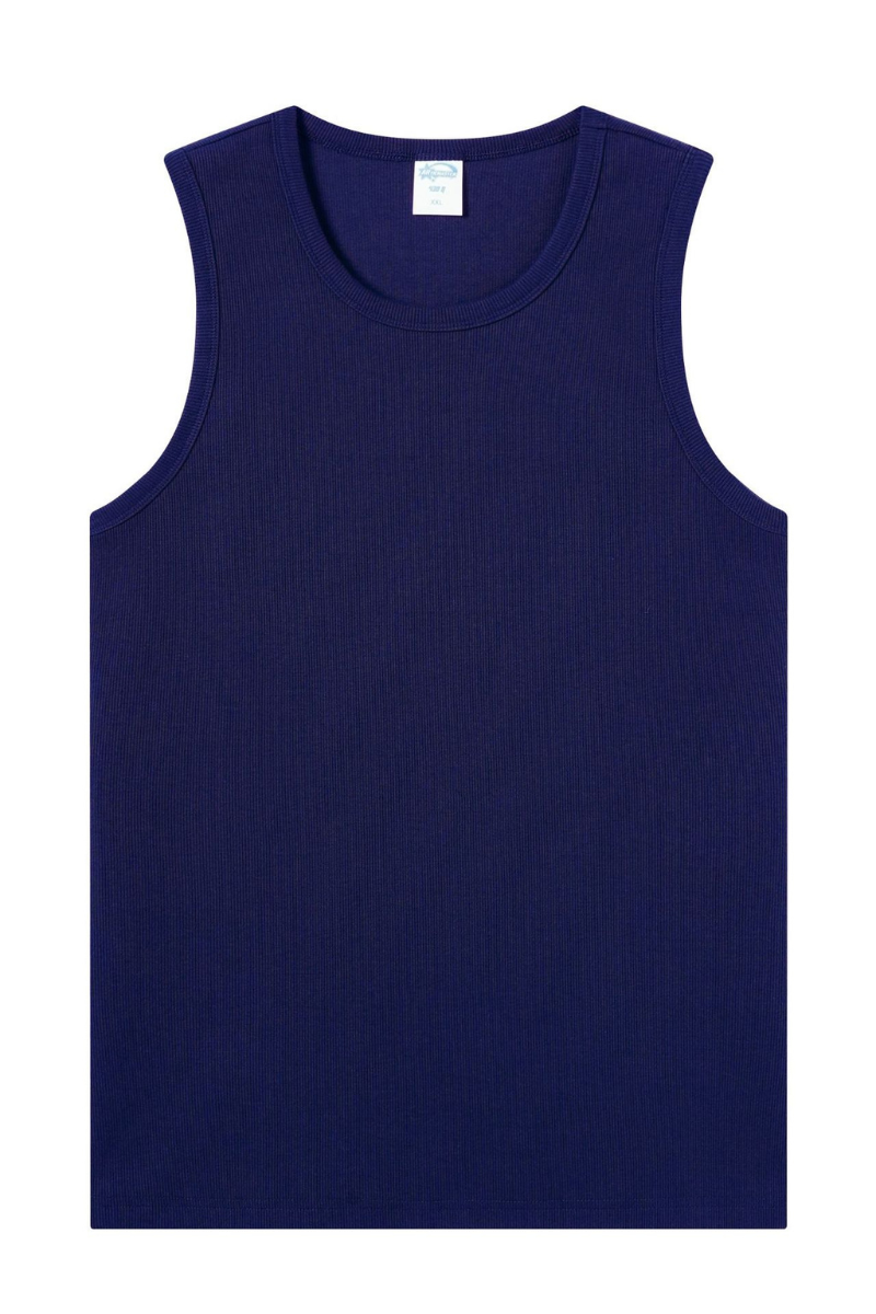 Women's Summer 430g Heavy Ribbed Solid Sleeveless Tank