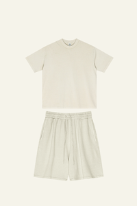 Men's Cotton Streetwear Set:T-Shirt & Short