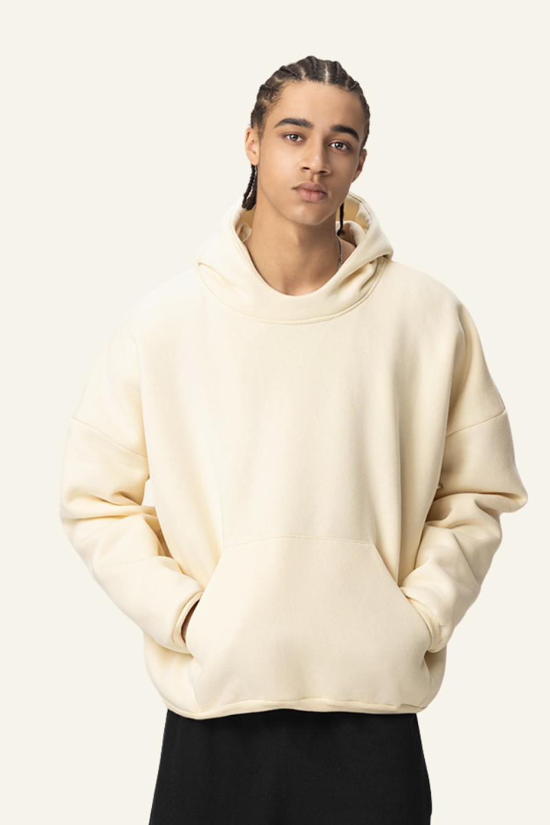 Men's Streetwear Oversize Front Pocket Hoodie