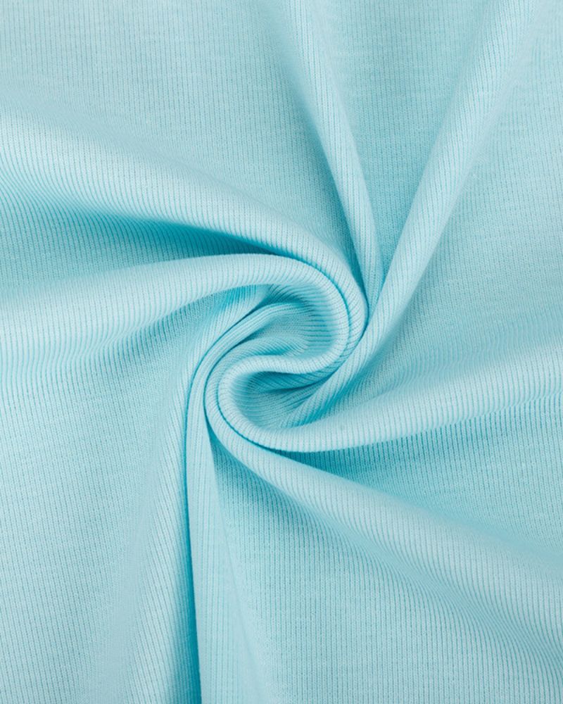 0448 40s Odyal Cotton Fabric & 1x1 Spandex Stretch Fabric