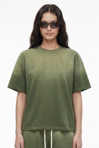 Unisex Loose Splatter Tee - Wash Vintage Air Mamba