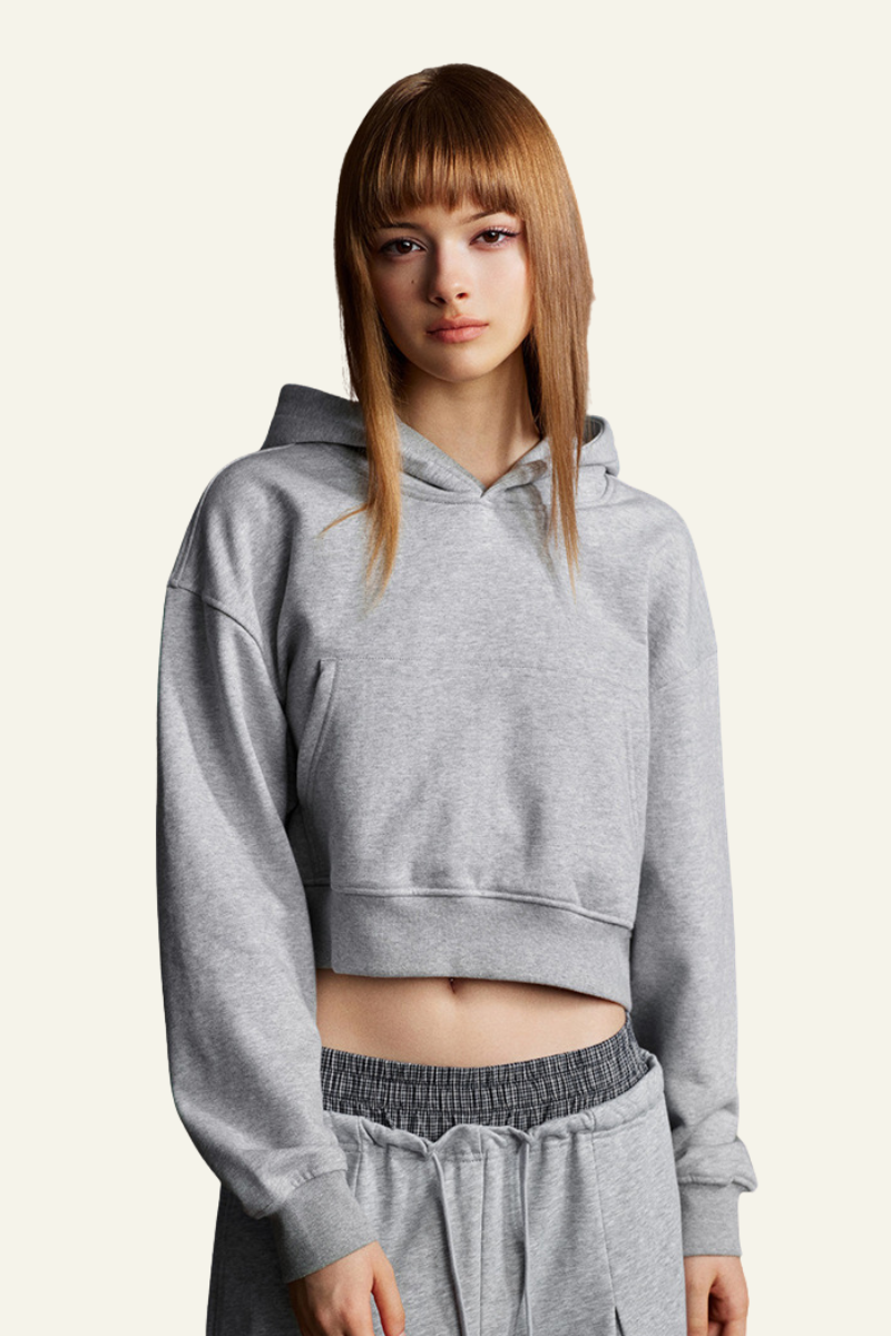 Women's Heavyweight Cropped Hoodie