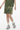 Men's Splatter Wash Distressed Elastic Shorts - Multicolor