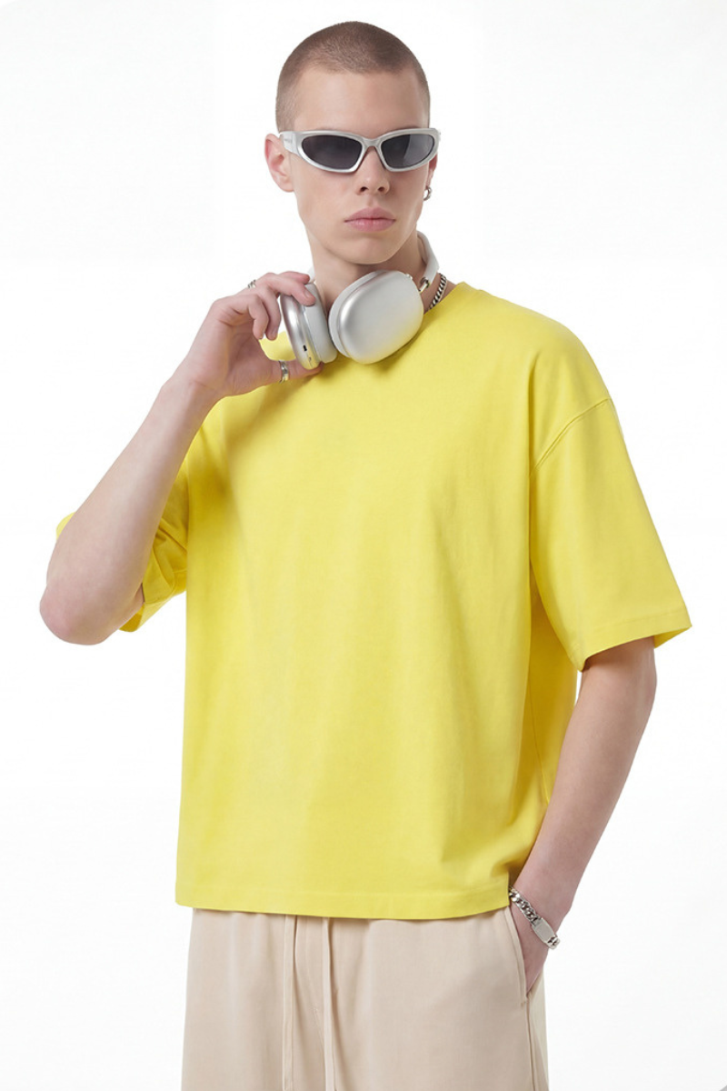 Men's Summer Cooling Ribbed Antimicrobial UV Protection Tee