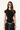 Women's spice round collar tight triangle jumpsuits