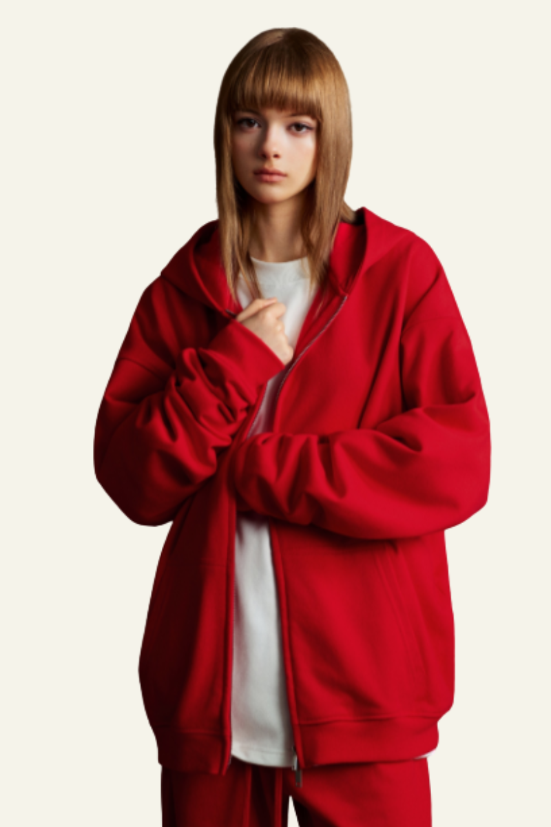 Women's Full Zipper Hooded Jacket