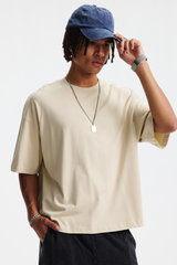 Men's Summer 275g Cotton Boxy Oversized Tee