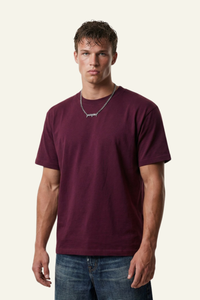Plus Size Men's Streetwear Solid T-shirt
