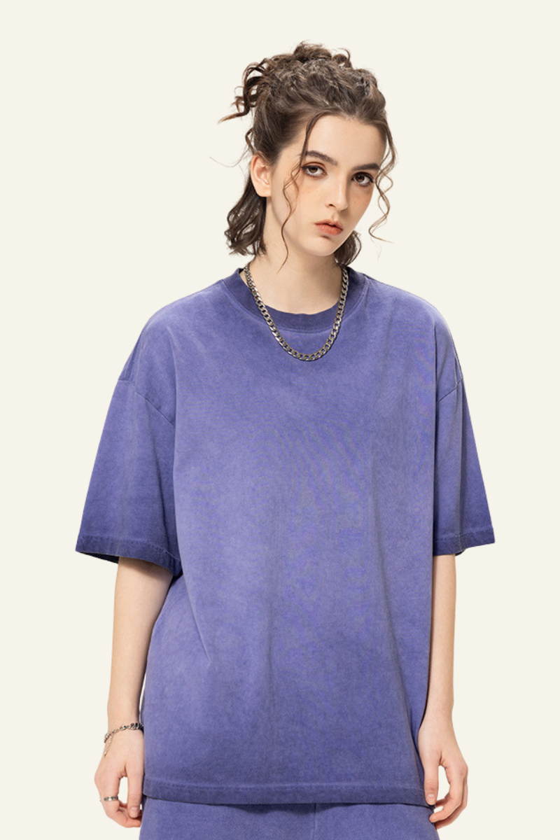 Women's  Cotton Washed Vintage T-shirt