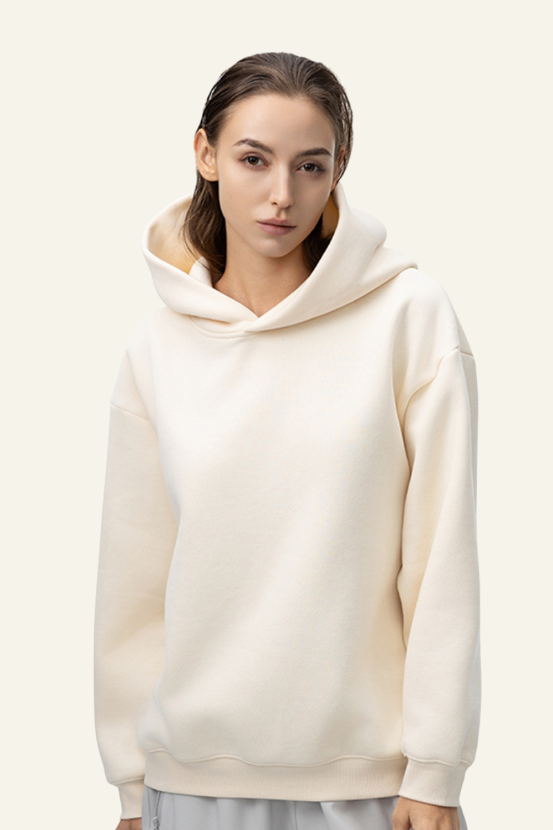 Women's Streetwear Heavyweight Fleece-lined Hoodie