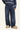 Men's Cotton Vitage Hand-painted Washed Wide Leg Pants