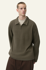 Men's Streetwear Faux Two-piece Patchwork Sweatshirts