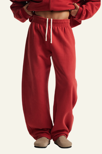 Unisex Fleece-lined Versatile Curved-blade Pants