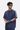 Men's Cotton Streetwear Color-blocked Patchwork T-shirt