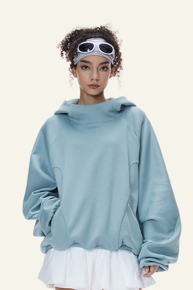 Women's Streetwear Functional Deconstructed Hoodie