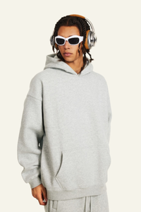 Men's Solid Color Oversize Hoodie