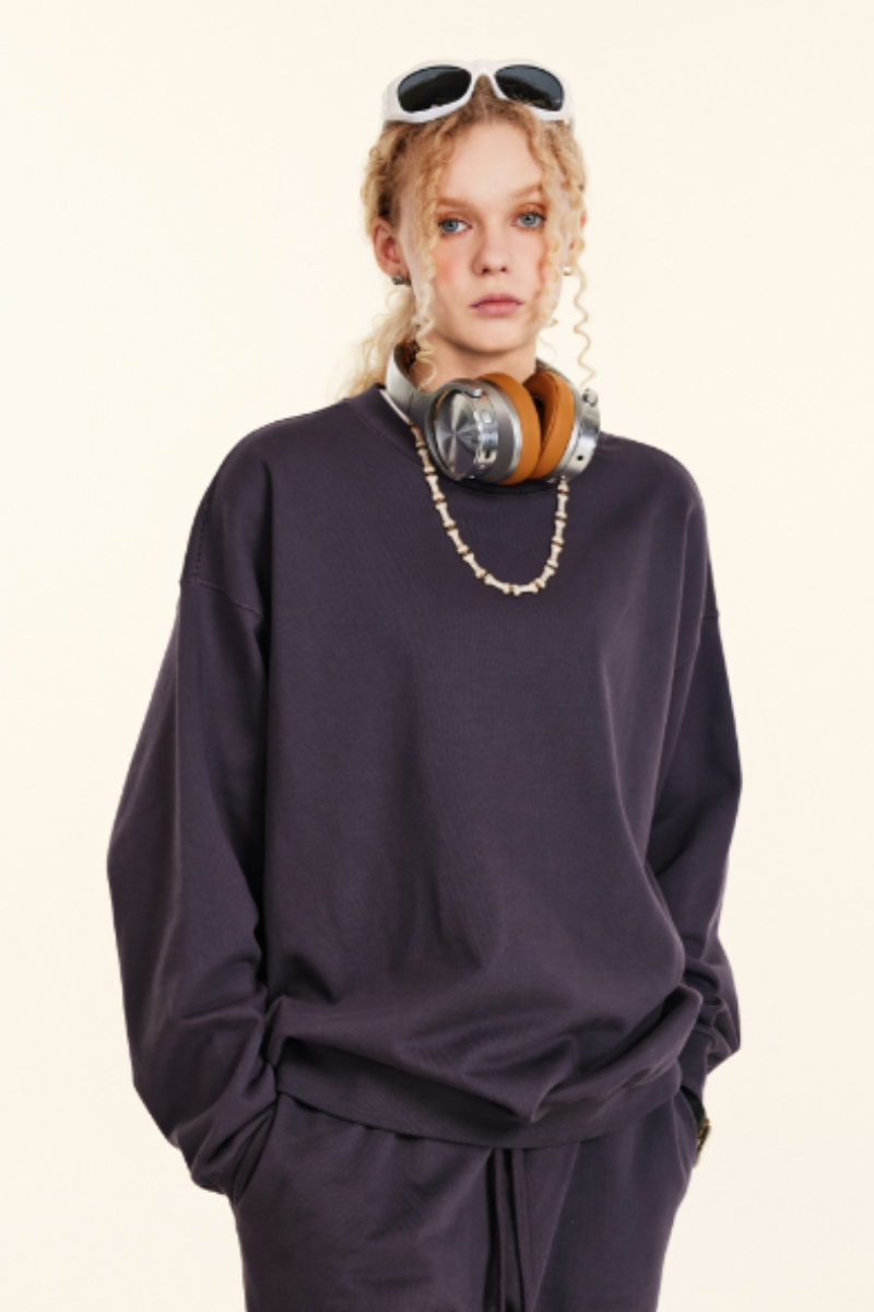 Women’s Relaxed Solid Color Pullover