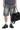 Men's Summer 385g Loose Raw Edge Ripped 5" Denim Shorts