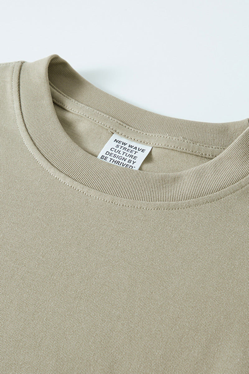 Men's Heavyweight Cotton Long Sleeves T-shirt