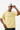 Men's Colorblock Double Collar Letter Print Oversized Tee