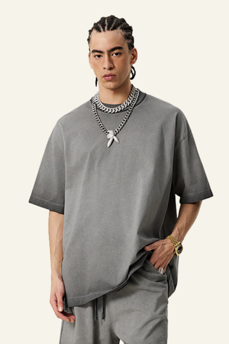 Men's Vintag Washed Cotton Relaxed T-shirt