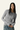 Women's Slim Fit Henley Neck Long Sleee T-shirt