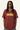 Women's Cotton Streetwear Retro Print V-neck Sport T- shirt