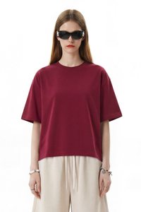 Women's Summer 255g Crewneck Cooling Boxy Oversized Tee