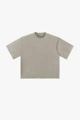 Men's Retro Cotton Drop-Shoulder Solid T-shirt