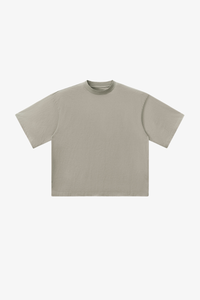 Men's Retro Cotton Drop-Shoulder Solid T-shirt