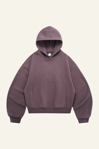Men's Streetwear Short Curved-Hem  Hoodie
