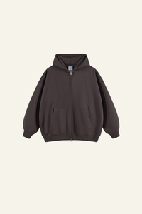 Men's Streetwear Full Zipper Hooded Jacket