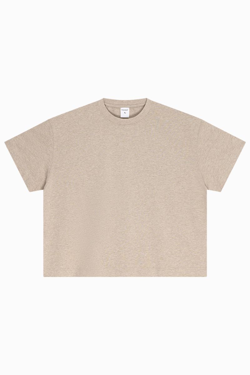 Men's Summer 255g Cotton Crewneck Cooling Boxy Oversized Tee