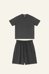 Men's Cotton Streetwear Set:T-Shirt & Short